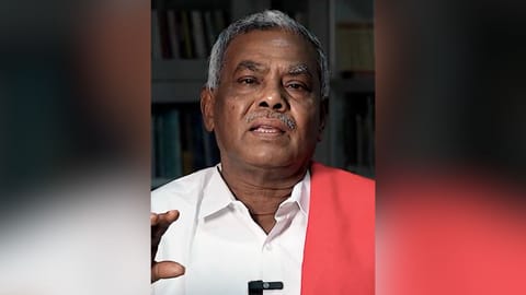 Communist Party of India (Marxist) state secretary P Shanmugam
