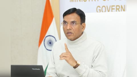Sports Minister Mansukh Mandaviya.