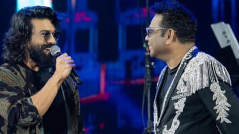 Ram Charan & AR Rahman 