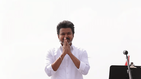 TVK president and actor Vijay 