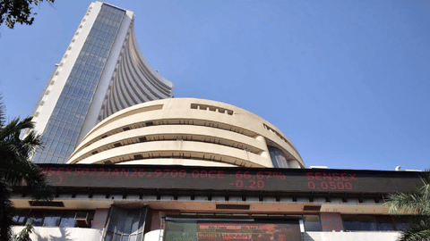 Bombay Stock Exchange (BSE) building in Mumbai. 