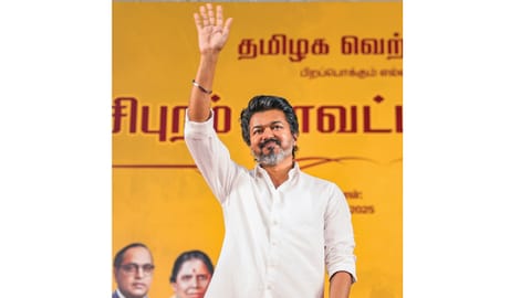 TVK president Vijay