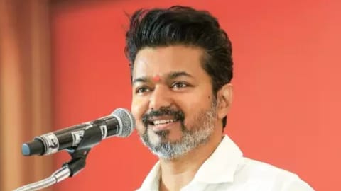 TVK leader Vijay 