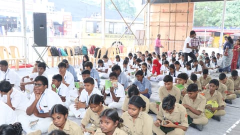 Reading awareness event held at Chennai Book Fair