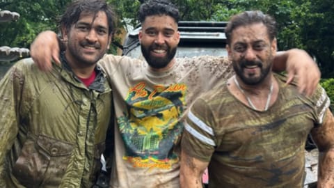 Dhoni, Dhillon and Salman Khan 