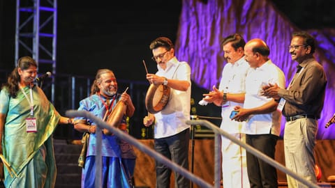 CM Stalin at Chennai Sangamam 