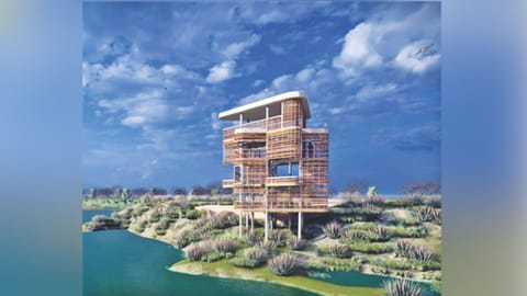 The proposed International Bird Centre (IBC) at Marakkanam 