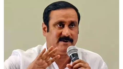 PMK president Anbumani Ramadoss
