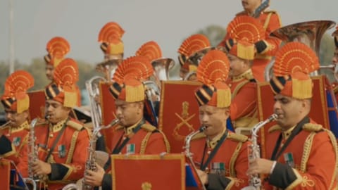 Visual from the band's performance 