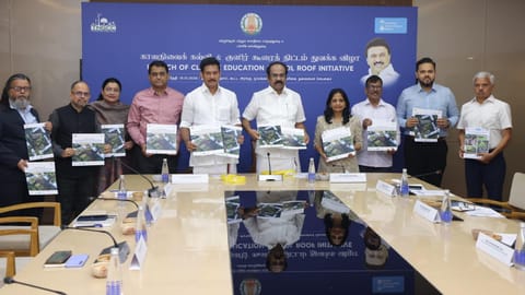 Minister for Finance and Environment, Climate Change, Thangam Thennarasu and Minister for School Education, Anbil Mahesh Poyyamozhi, launched the initiative.
