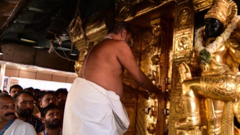 Representative image of Sabarimala temple 
