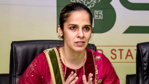 Badminton player Saina Nehwal