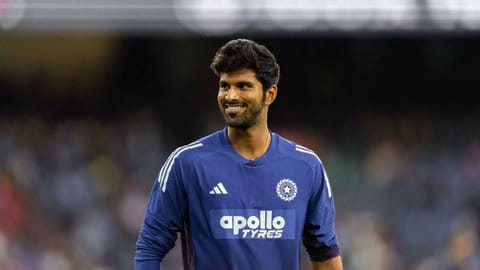 Indian all-rounder Washington Sundar