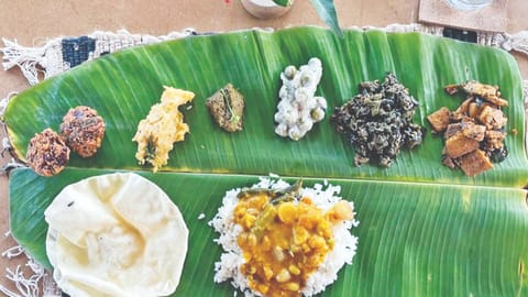 A traditional meal