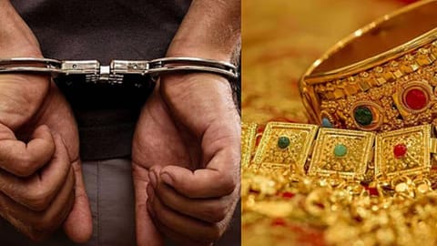 Domestic help steals gold