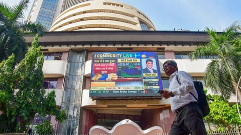Bombay Stock Exchange (BSE), in Mumbai