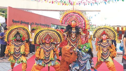 The Taramani campus of NIFT is brimming with creative craftmanship from across the country during the bazaar