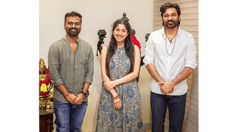 Sai Pallavi with Rajkumar Periasamy and Dhanush
