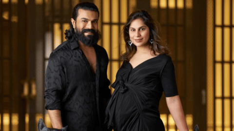 Ram Charan and  Upasana Kamineni