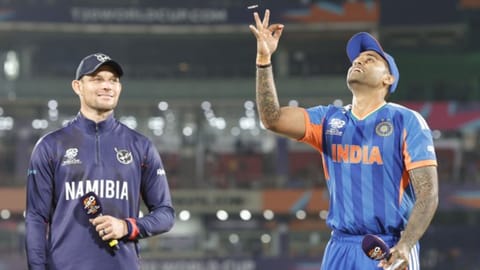 Namibia opt to bowl against India in T20 World Cup