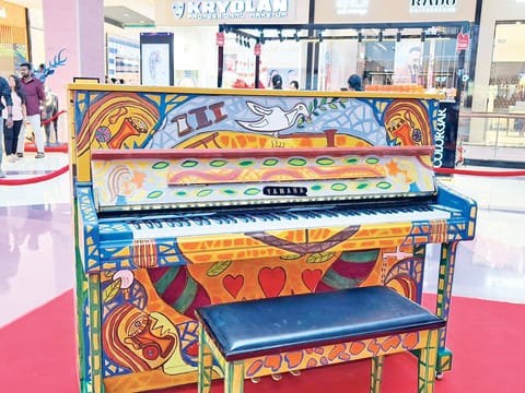 Installations at Madras Art Guild