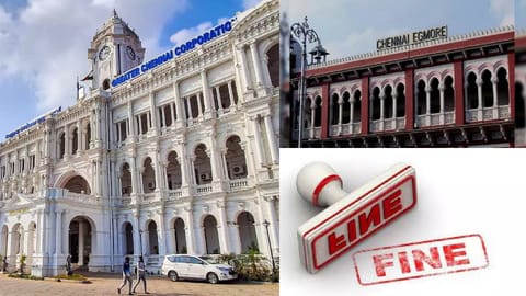 Chennai Corporation fines  contractor for Egmore station work violation