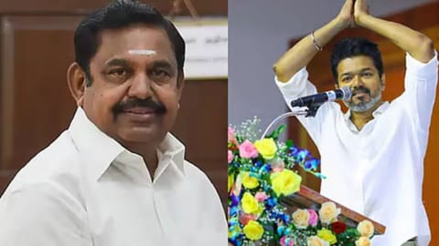 EPS  and TVK leader Vijay