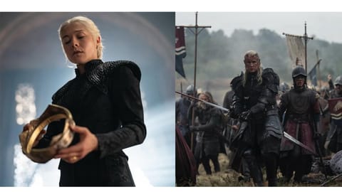 Rhaenyra Targareyan and Aemond Targareyan