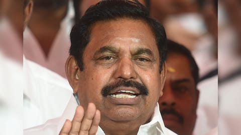 AIADMK general secretary Edappadi K Palaniswami 