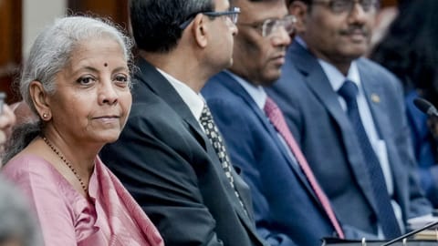Finance Minister Nirmala Sitharaman