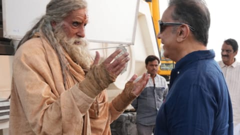 Big B meets Kamal Haasan as they begin ‘Kalki 2’ shoot: Working together after ages
