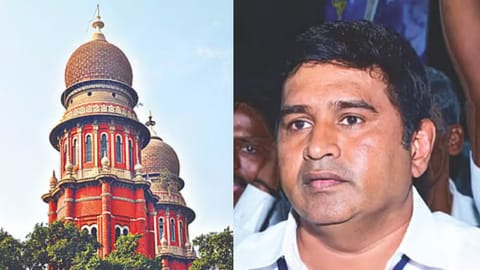 (L) Madras High Court, (R) Armstrong