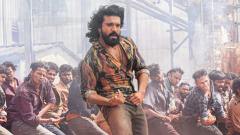 Visual from the Peddi movies song 