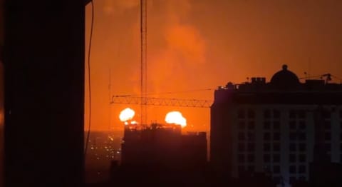 Several airstrikes hit neighborhoods in Tehran’s east and southwest Saturday night as Israel’s military confirmed a new wave of attacks.