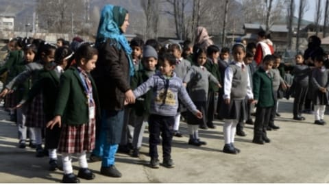 Educational institutions across the Kashmir Valley reopened on Monday (March 9)
