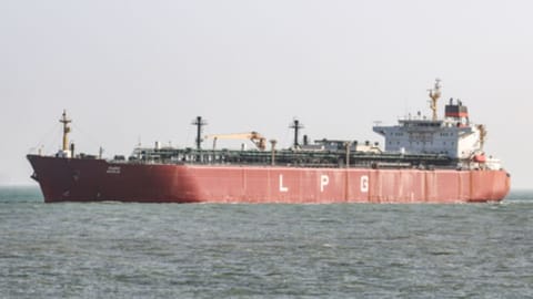 LPG ship representative image 