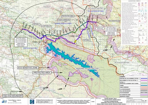 Proposed Puliyarai-Edamon economic corridor
