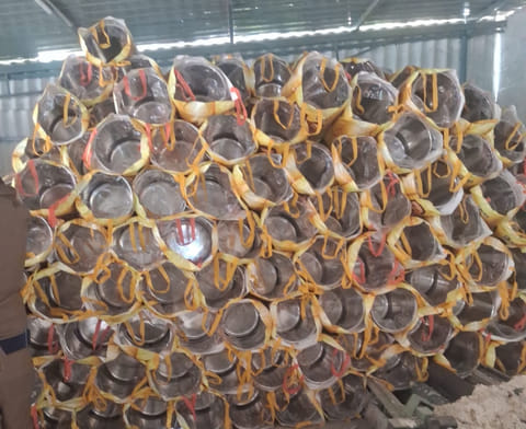 Vessels seized in Coimbatore.