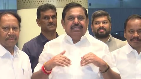 AIADMK general secretary Edappadi K Palaniswami