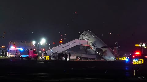 Air Canada flight
