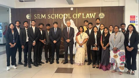 His Lordship, Justice Uday Umesh Lalit, Former Chief Justice of India was appointed as Professor of Emeritus at SRM School of Law. 