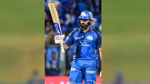 MI opener Rohit Sharma