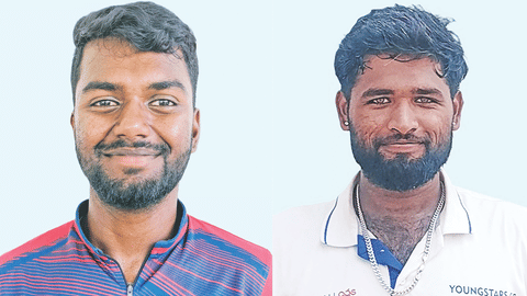 Mohan Prasath (L) and Ajitesh (R)