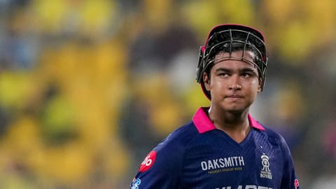 Rajasthan Royals' Vaibhav Sooryavanshi 
