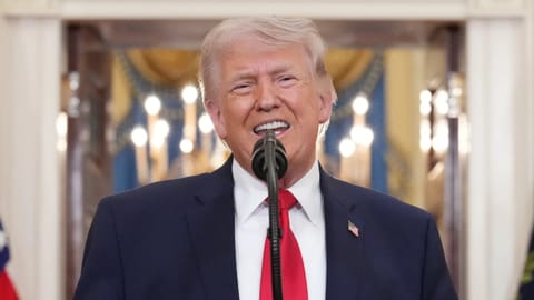 US President Donald Trump 