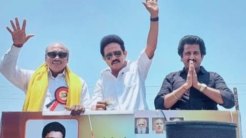 Look like of late former CM M Karunanidhi, CM Stalin and MNM leader Kamal Haasan