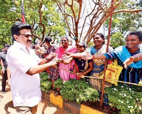 Chief Minister MK Stalin 
