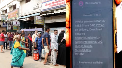 Delays in cylinder delivery, uncertainty, black market claims trouble Chennai residents