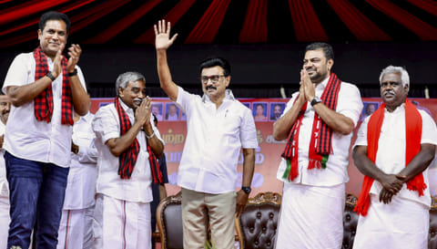 M K Stalin