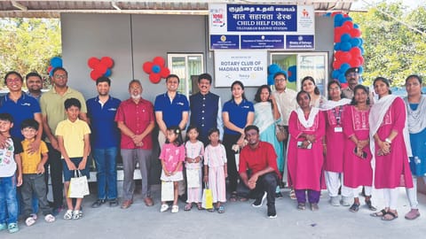 Reopened CHL at Villivakkam railway station